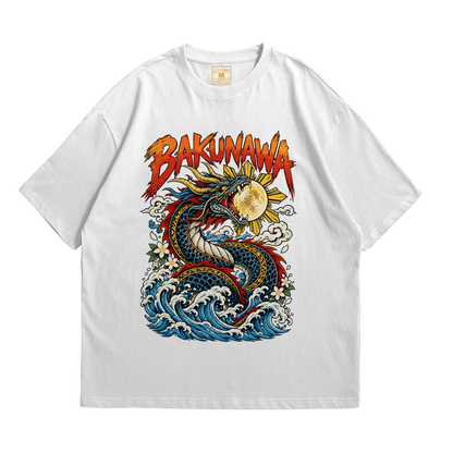 Premium Oversized Cotton Shirt: Bakunawa