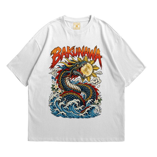 Premium Oversized Cotton Shirt: Bakunawa
