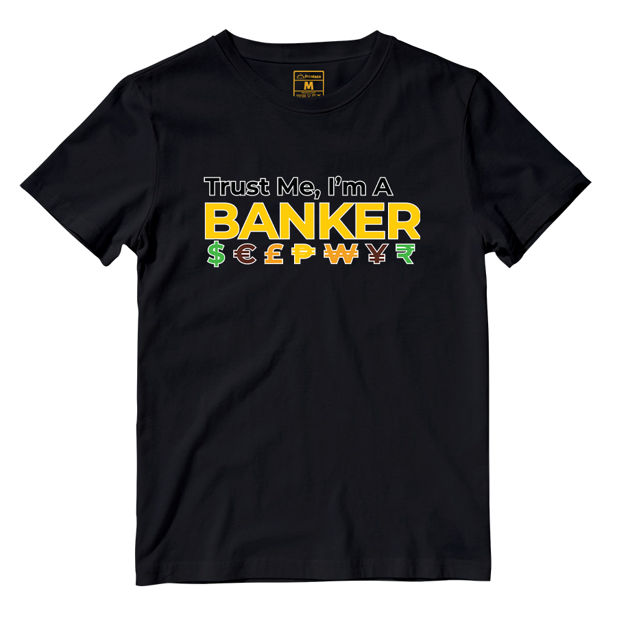 Cotton Shirt: Banker Currency