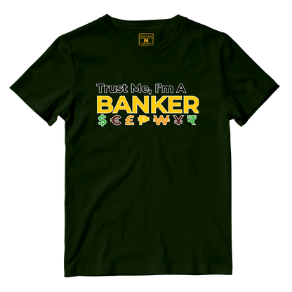 Cotton Shirt: Banker Currency