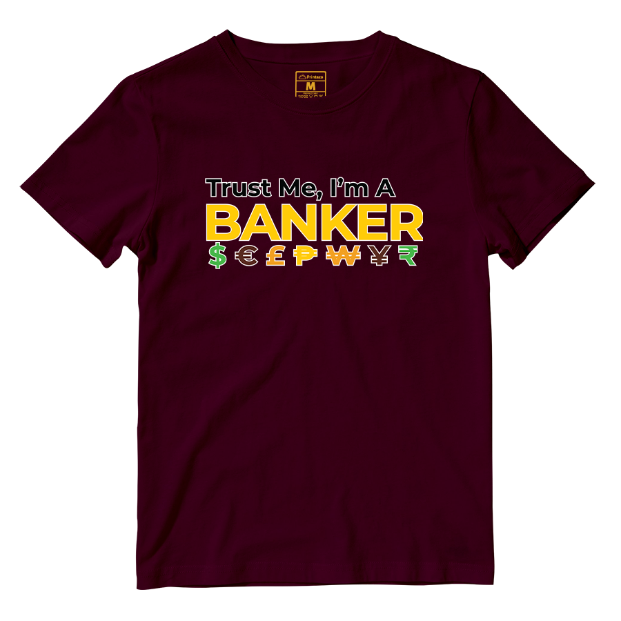 Cotton Shirt: Banker Currency