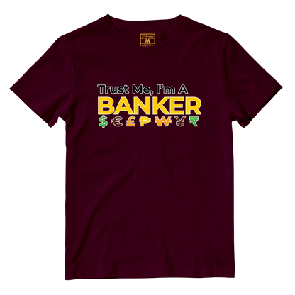 Cotton Shirt: Banker Currency