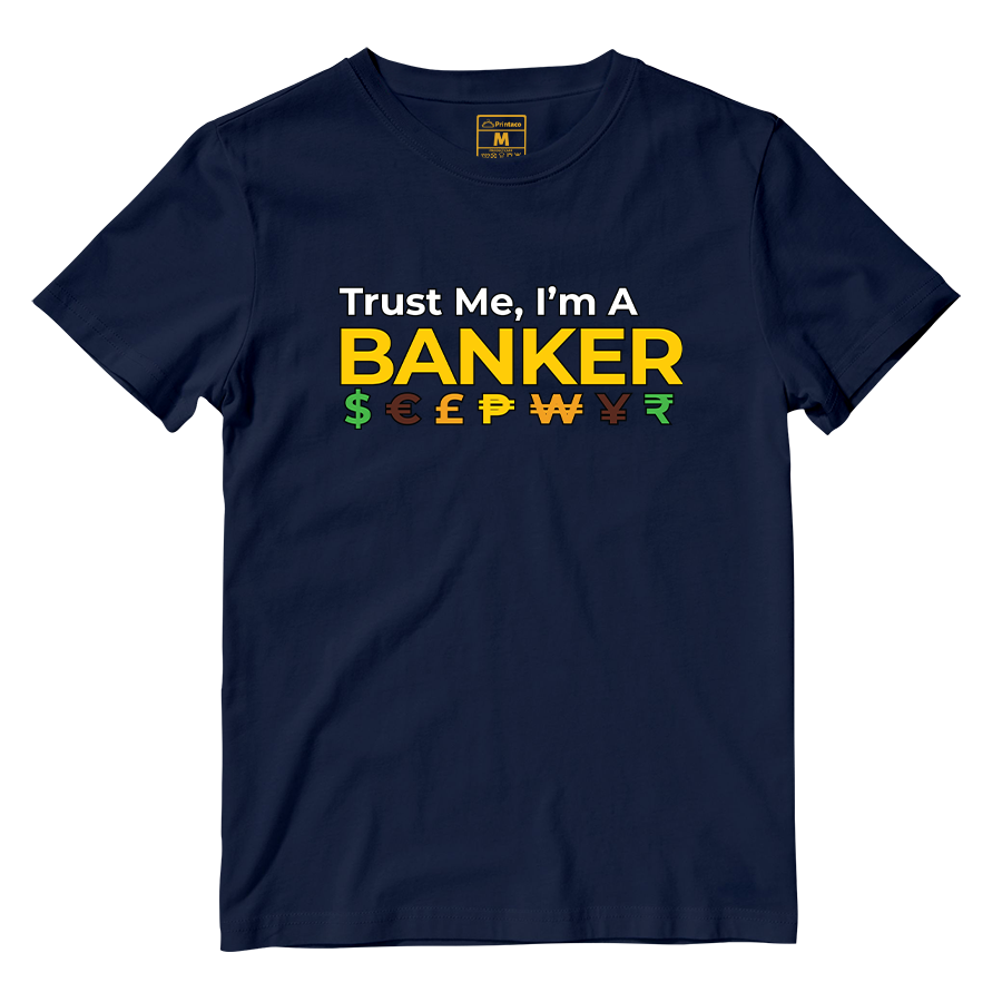 Cotton Shirt: Banker Currency