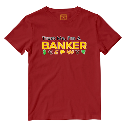 Cotton Shirt: Banker Currency