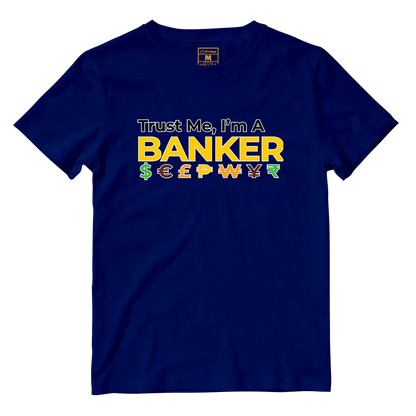 Cotton Shirt: Banker Currency