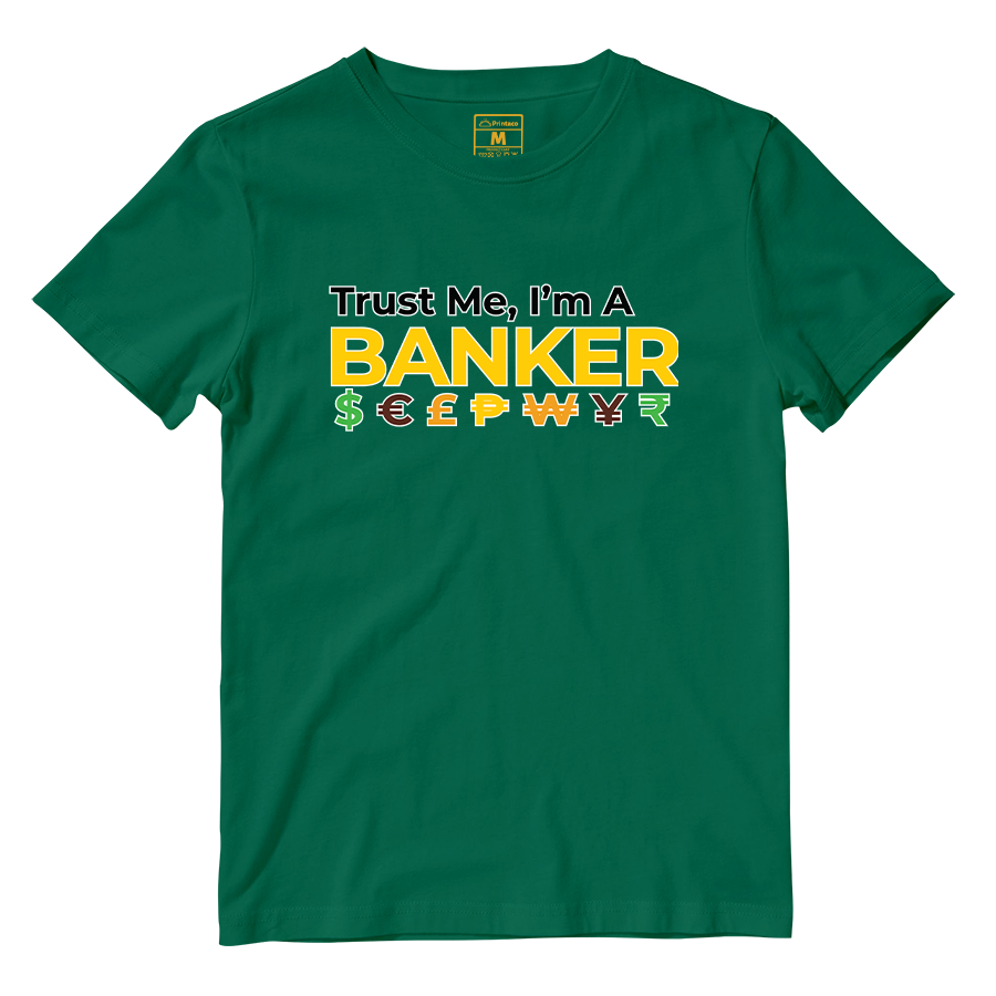 Cotton Shirt: Banker Currency