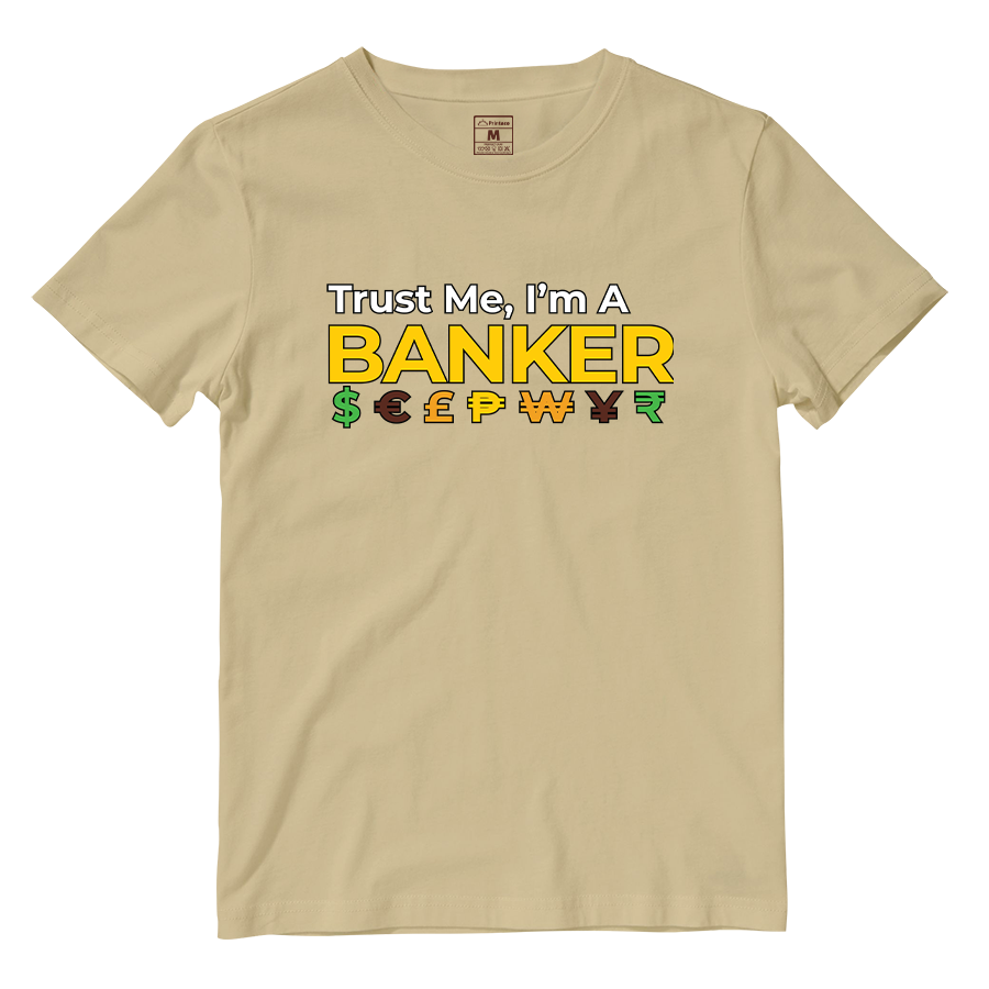 Cotton Shirt: Banker Currency