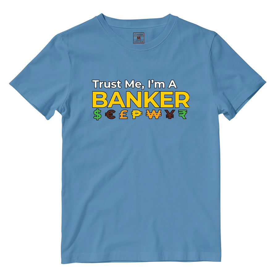 Cotton Shirt: Banker Currency