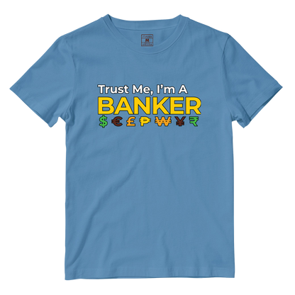 Cotton Shirt: Banker Currency