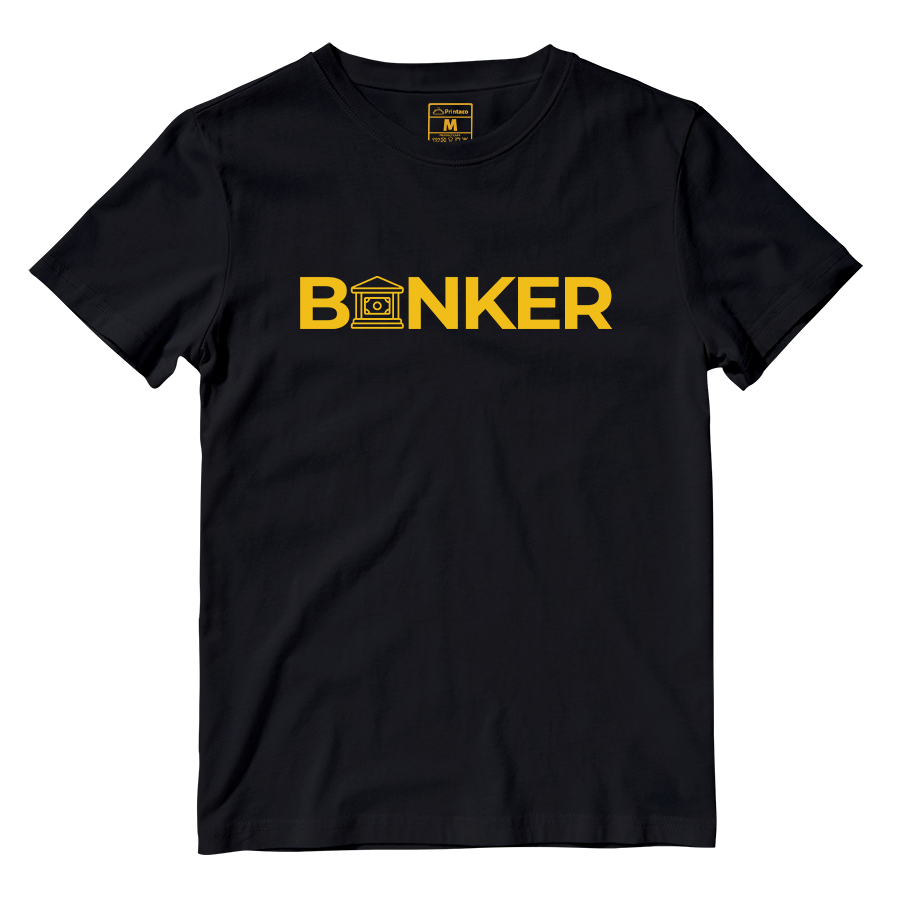 Cotton Shirt: Banker Yellow