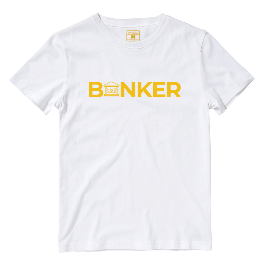 Cotton Shirt: Banker Yellow