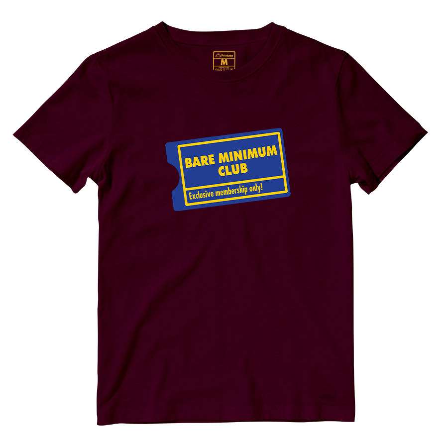 Cotton Shirt: Bare Minimum Club