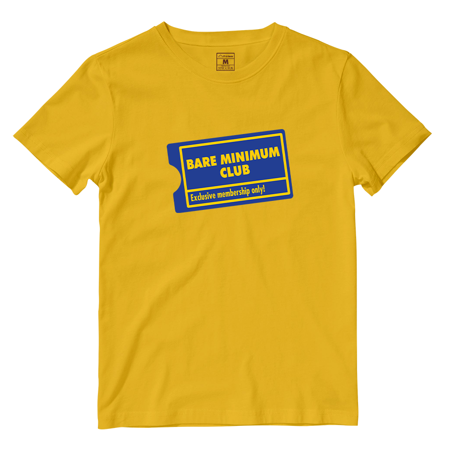 Cotton Shirt: Bare Minimum Club