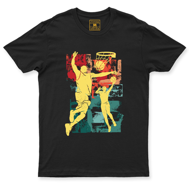 Drifit Shirt: Basketball Slam Dunk