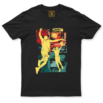 Drifit Shirt: Basketball Slam Dunk