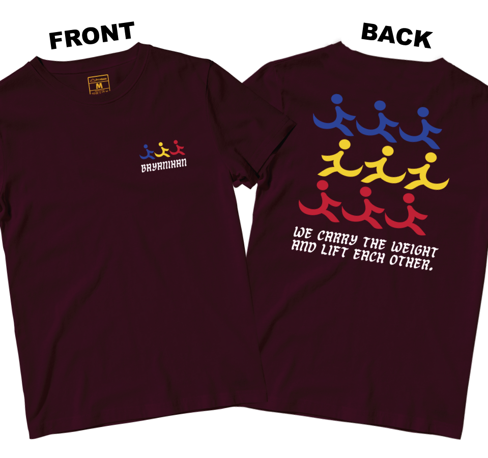 Cotton Shirt: Bayanihan (Front and Back)