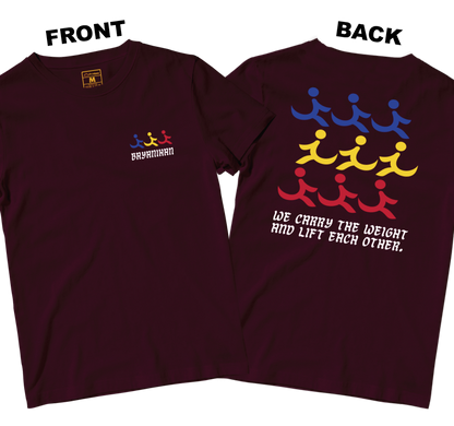 Cotton Shirt: Bayanihan (Front and Back)