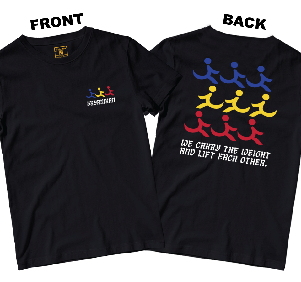 Cotton Shirt: Bayanihan (Front and Back)