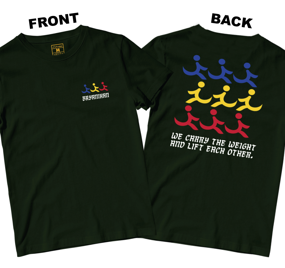 Cotton Shirt: Bayanihan (Front and Back)