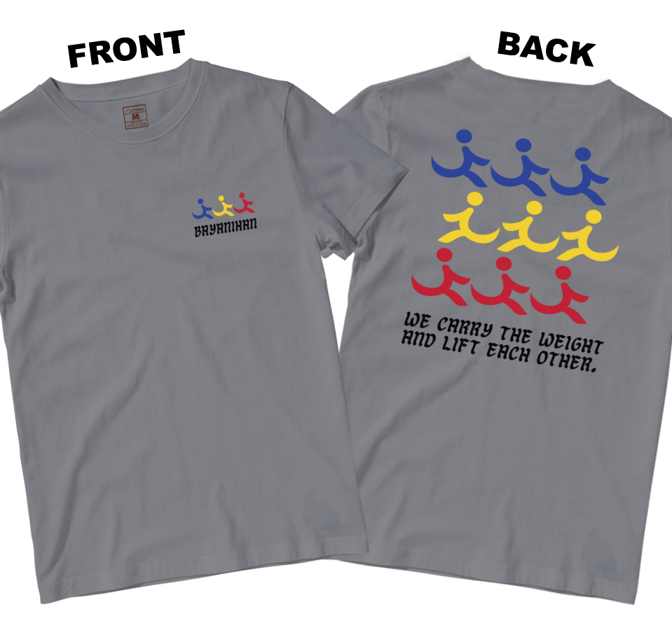 Cotton Shirt: Bayanihan (Front and Back)