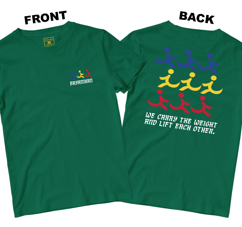 Cotton Shirt: Bayanihan (Front and Back)