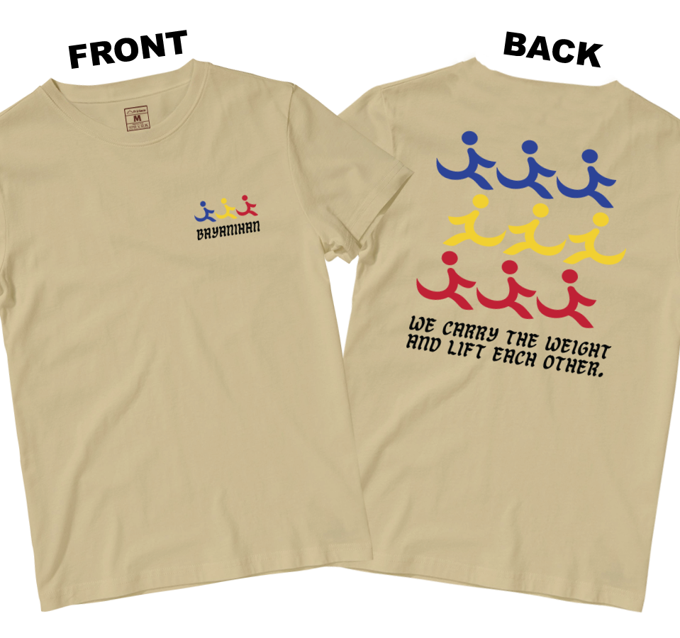 Cotton Shirt: Bayanihan (Front and Back)
