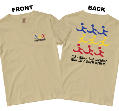 Cotton Shirt: Bayanihan (Front and Back)