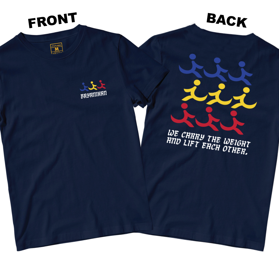 Cotton Shirt: Bayanihan (Front and Back)