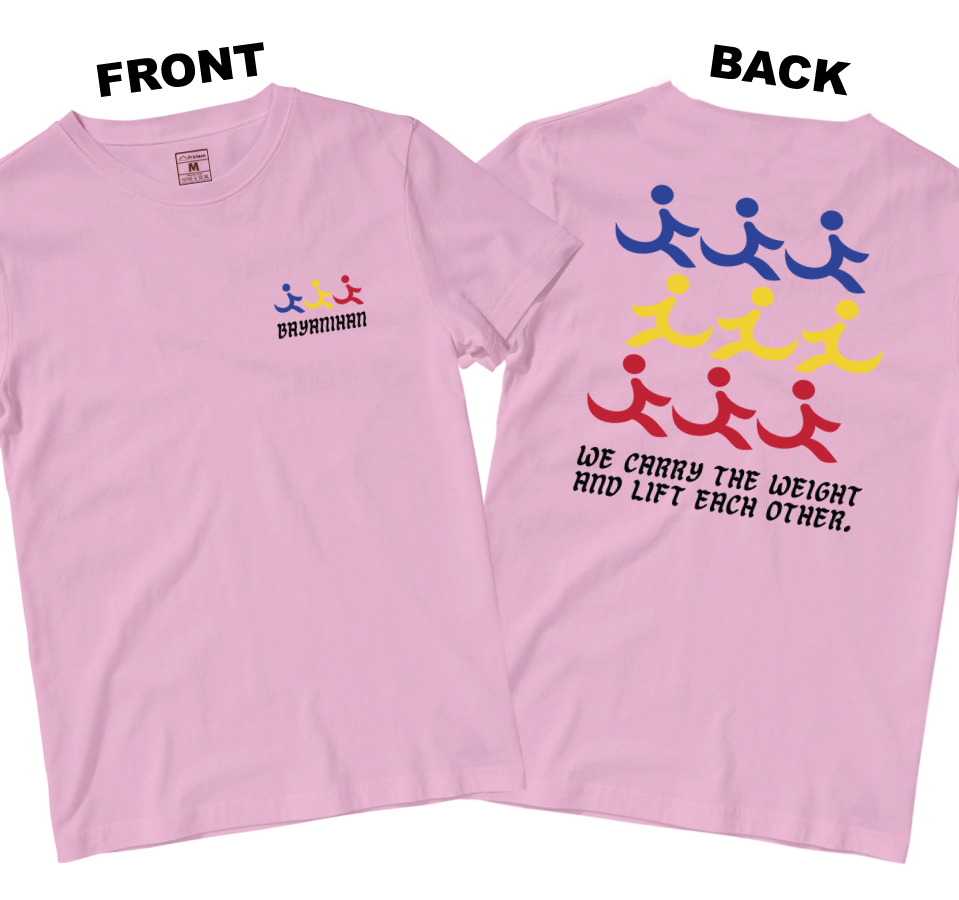 Cotton Shirt: Bayanihan (Front and Back)