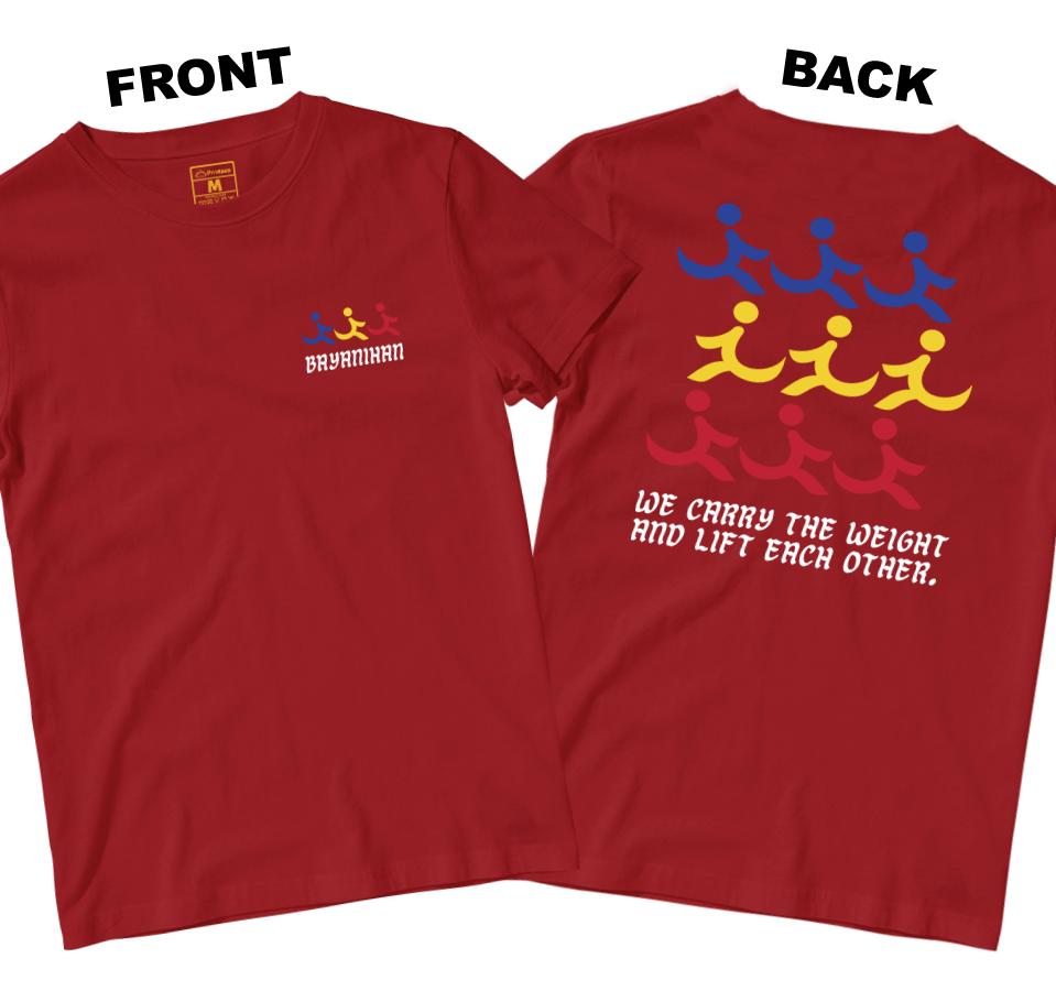 Cotton Shirt: Bayanihan (Front and Back)