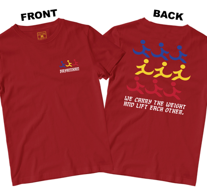 Cotton Shirt: Bayanihan (Front and Back)