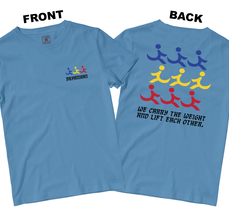 Cotton Shirt: Bayanihan (Front and Back)