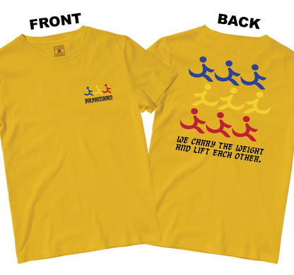 Cotton Shirt: Bayanihan (Front and Back)