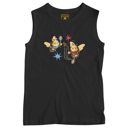 Sleeveless Drifit Shirt: Beeminton