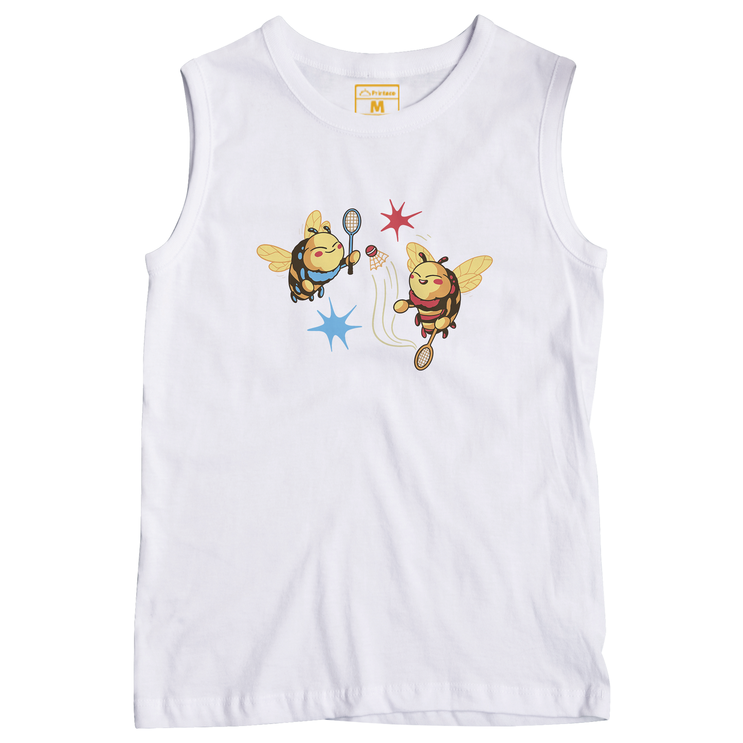 Sleeveless Drifit Shirt: Beeminton