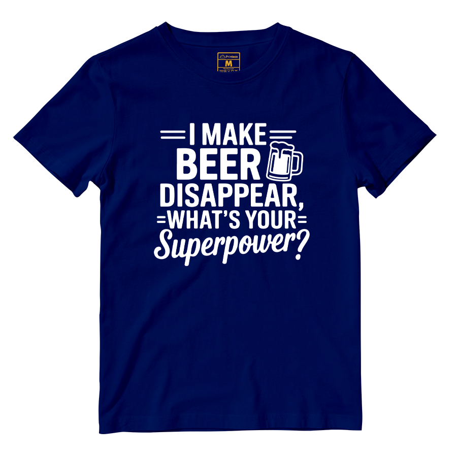 Cotton Shirt: Beer Disappear