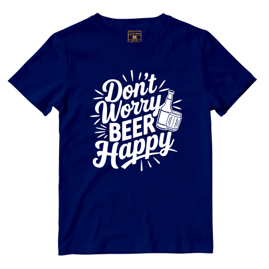 Cotton Shirt: Beer Happy