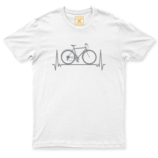 Drifit Shirt: Bicycle Heartbeat