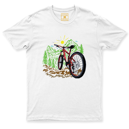 Drifit Shirt: Bicycle Nature