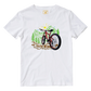 Cotton Shirt: Bicycle Nature