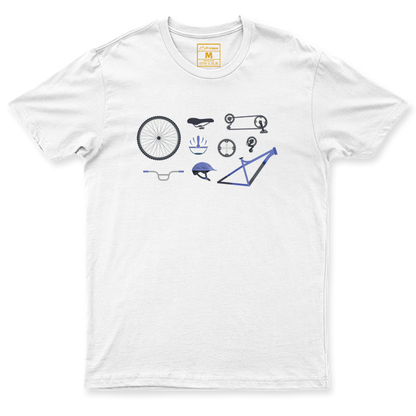 Drifit Shirt: Bicycle Parts