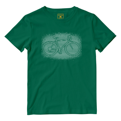 Cotton Shirt: Bike Illusion