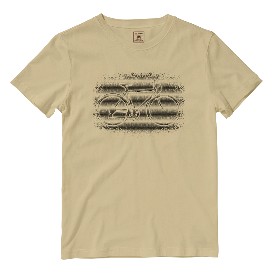 Cotton Shirt: Bike Illusion