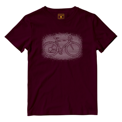 Cotton Shirt: Bike Illusion