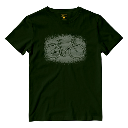 Cotton Shirt: Bike Illusion