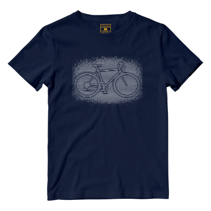 Cotton Shirt: Bike Illusion