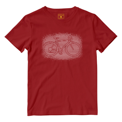 Cotton Shirt: Bike Illusion