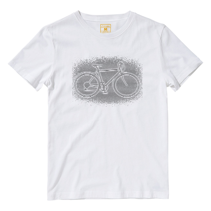 Cotton Shirt: Bike Illusion