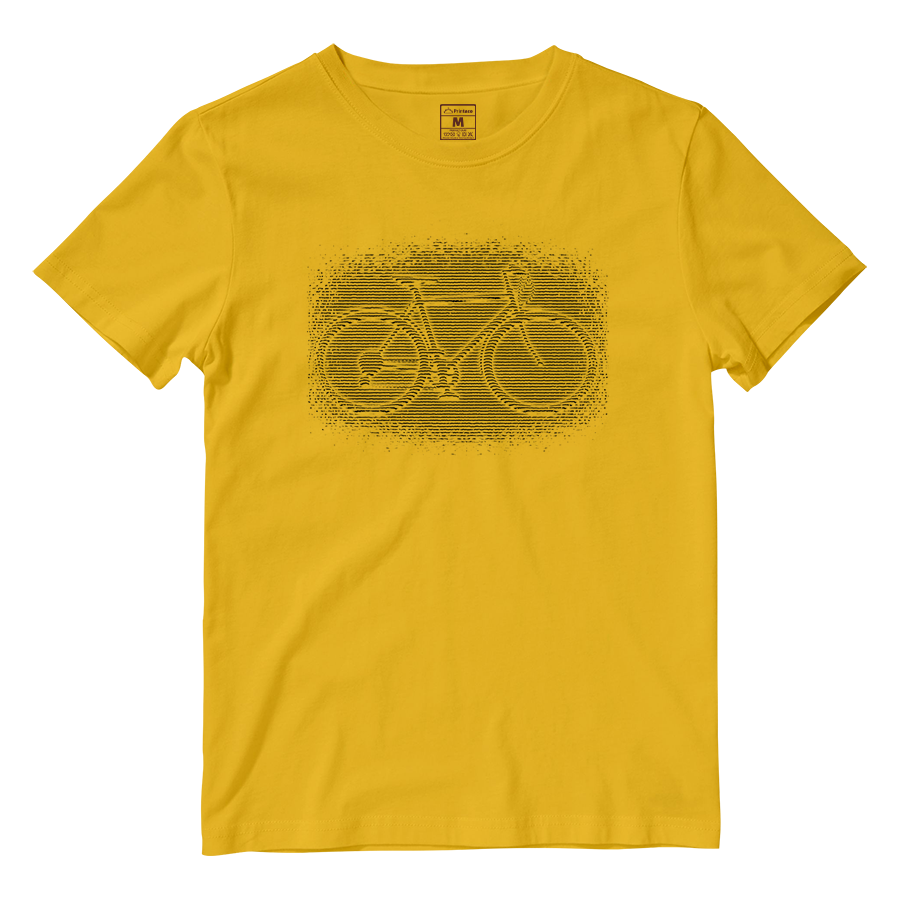 Cotton Shirt: Bike Illusion