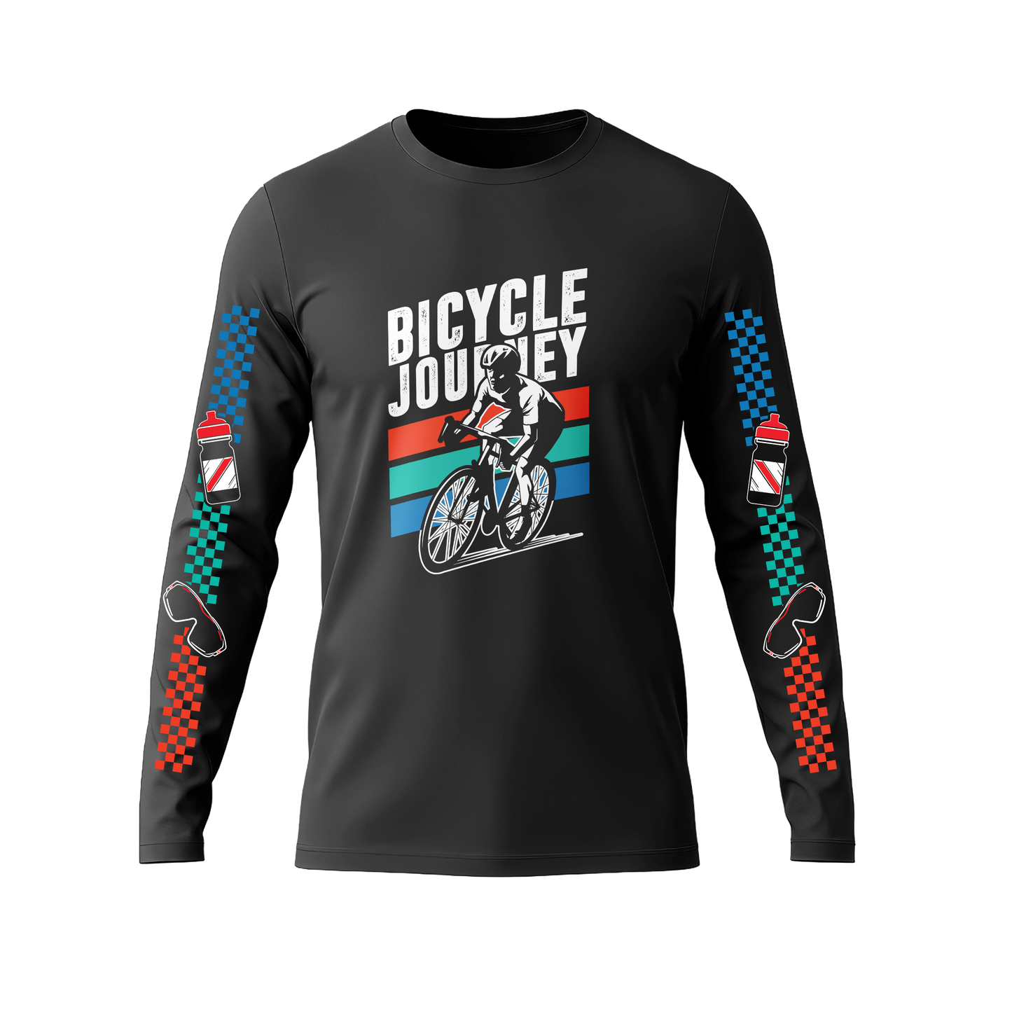 Long Sleeve Drifit Shirt: Bike Journey